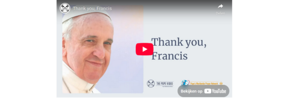 Dank je wel, Francis.