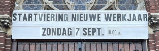 Start van een nieuw werkjaar. Doe je mee?